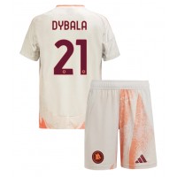 AS Roma Paulo Dybala #21 Replica Away Minikit 2024-25 Short Sleeve (+ pants)